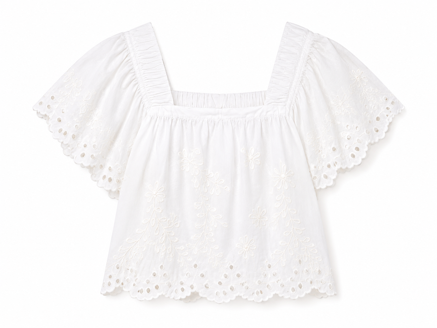 American Eagle Embroidered Blouse – Product Description