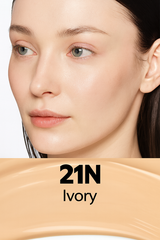 TIRTIR Red Cushion – Satin Finish (Shade: 21N Ivory)