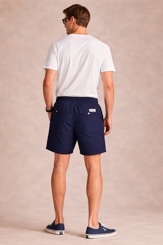 Polo Ralph Lauren Navy Traveller Swim Shorts – 14.5 cm
