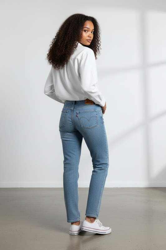 Stradivarius Women’s Linen Shirt (White – Classic Button-Up)
