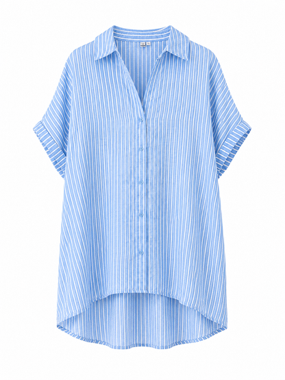 Carmakoma Striped Shirt Dress