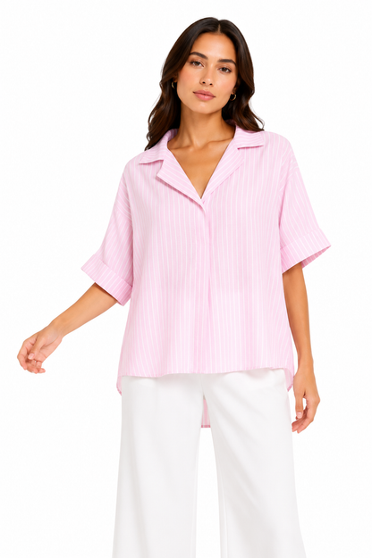 Esprit Striped Relaxed Blouse – Product Description