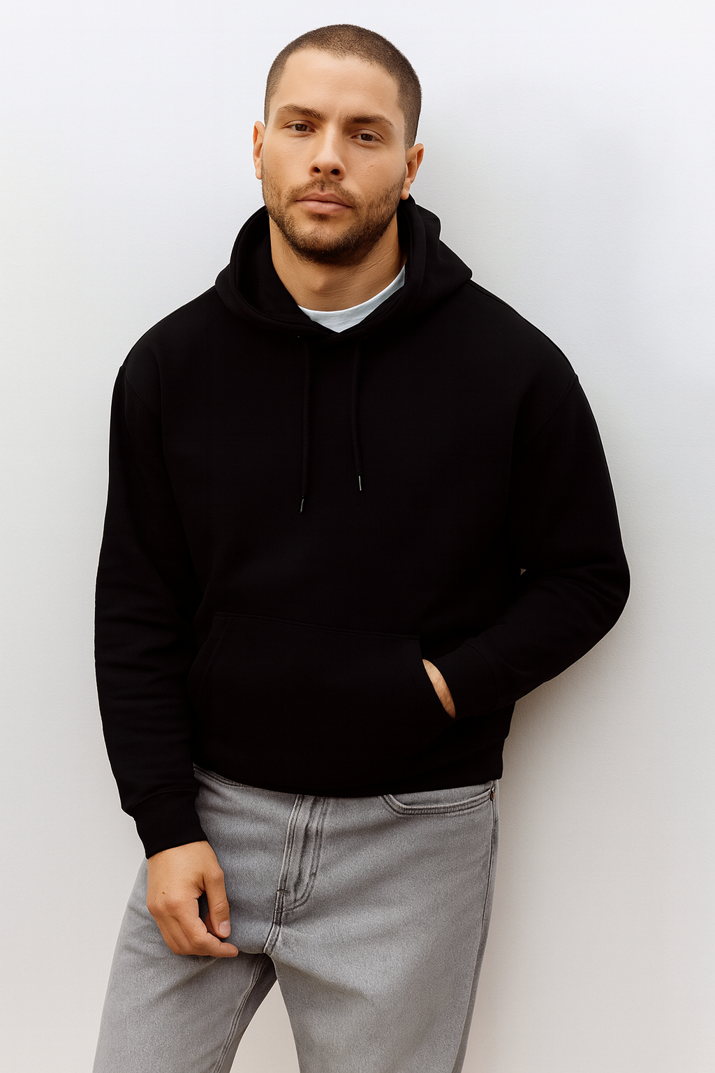Unisex Premium Hoodie – Jet Black