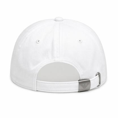 Armani Exchange Cap – White Eagle Logo Cap