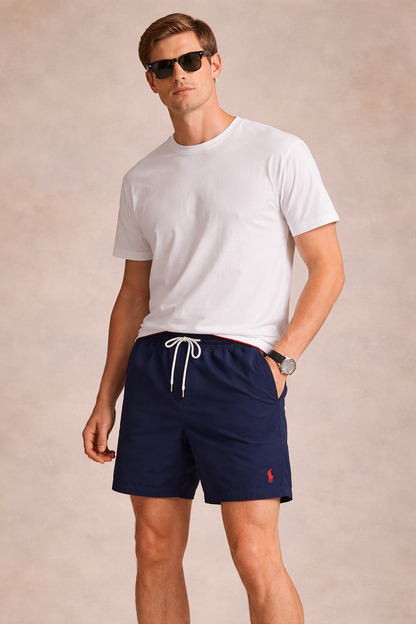 Polo Ralph Lauren Navy Traveller Swim Shorts – 14.5 cm