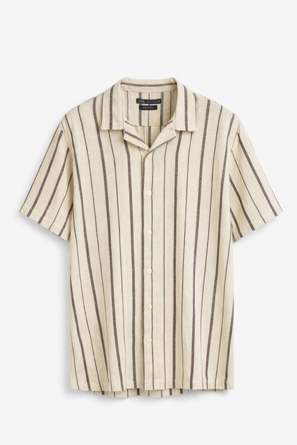 ZARA Oversized Striped Shirt