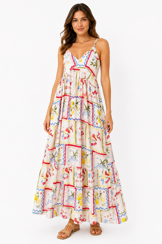 Abercrombie & Fitch Printed Maxi Dress – Product Description