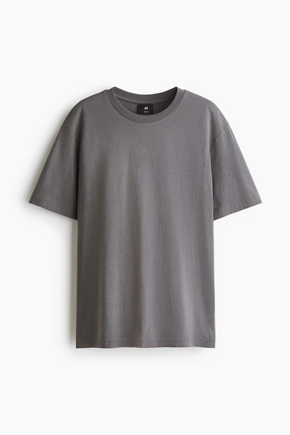 H&M Dark Grey Oversized T-Shirt