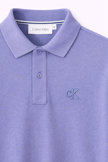 Calvin Klein Lavender Purple Polo Shirt