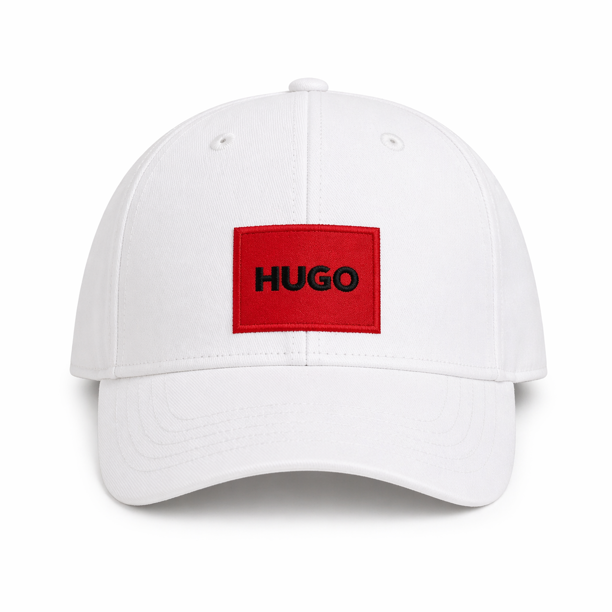 HUGO Cap – White Logo Baseball Cap