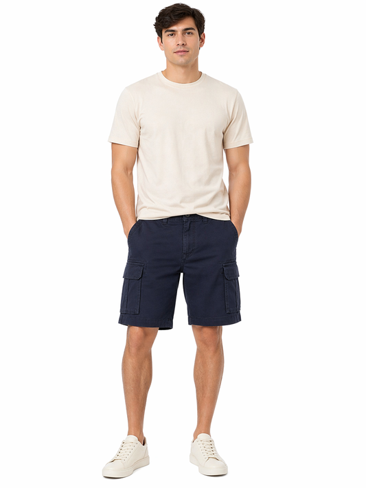 Sonoma Cargo Shorts – Navy Blue (Relaxed Fit)
