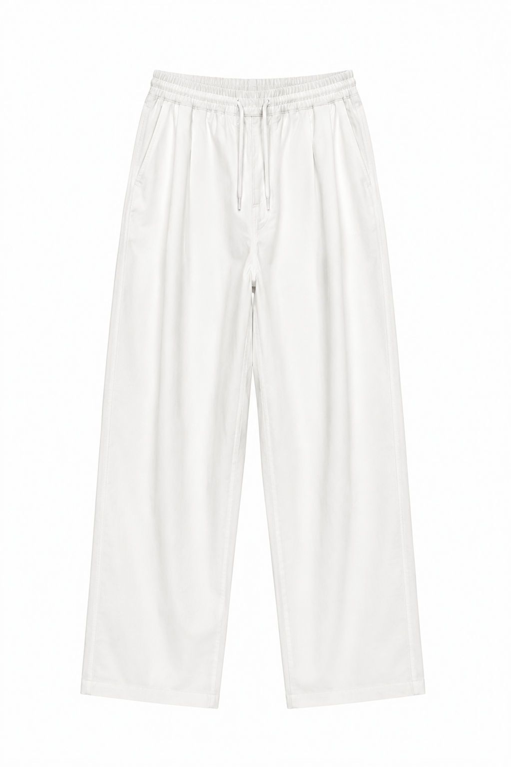 Zara Relaxed Drawstring Wide-Leg Trousers