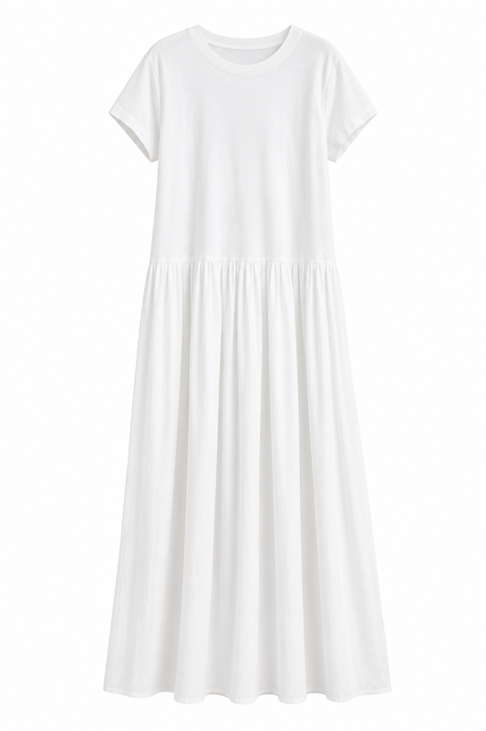 Women's Drop Waist Maxi Dress – Product Description