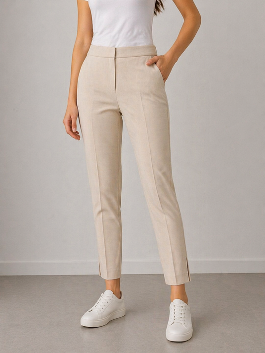 H&M Beige Tailored Pants
