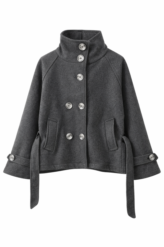 Mango jacket - tailored wool-blend style