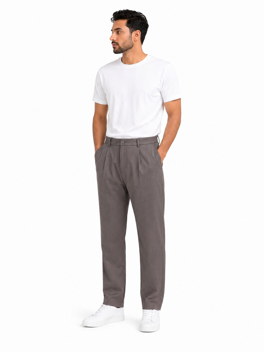 Zara Tailored Pleated Trousers