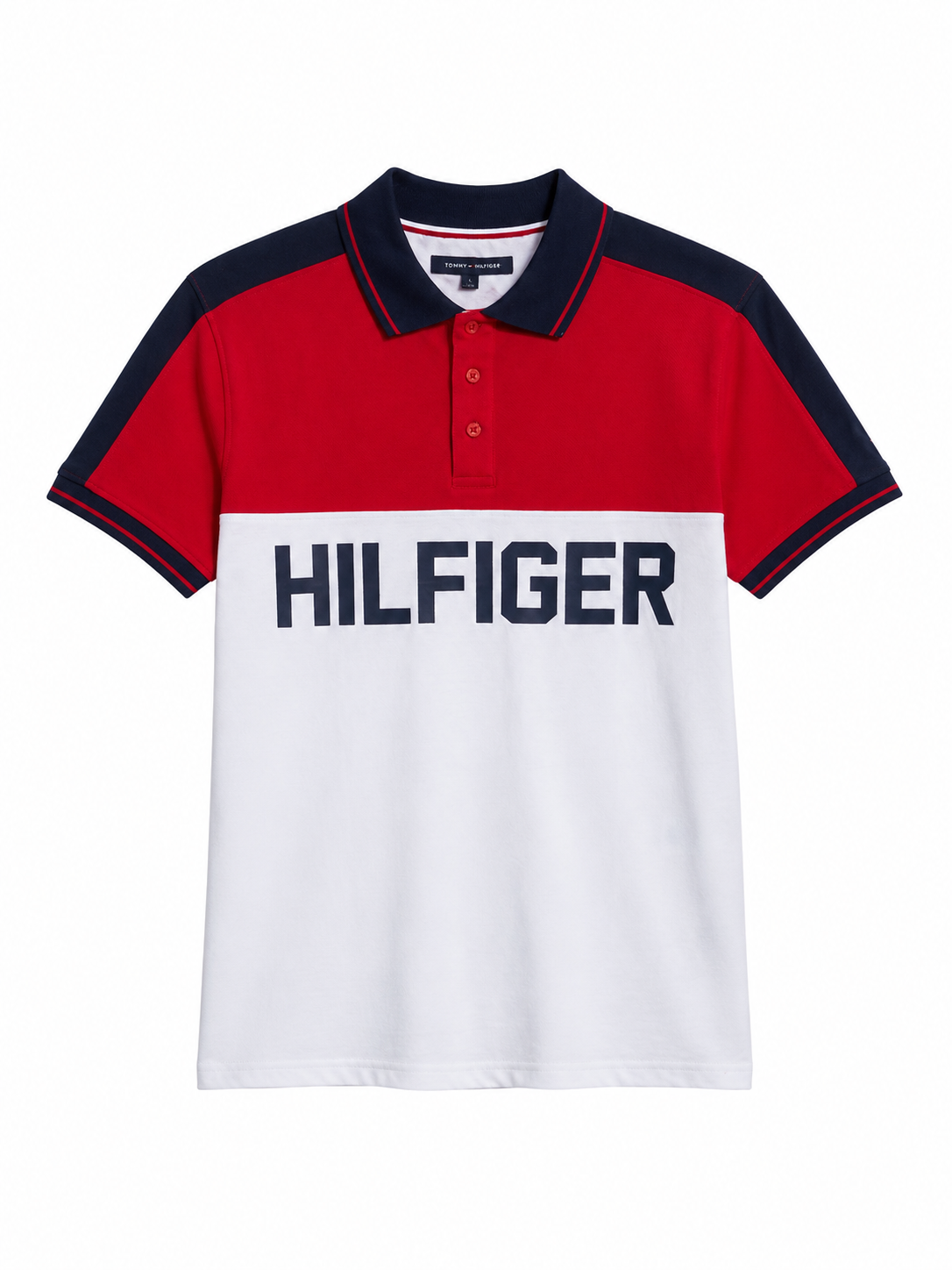 Tommy Hilfiger Colorblock Logo Polo Shirt