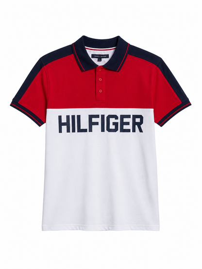 Tommy Hilfiger Colorblock Logo Polo Shirt
