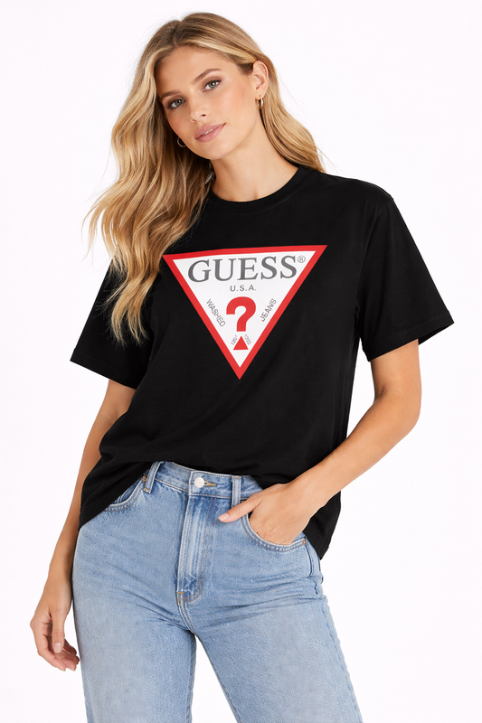 GUESS Black Logo T-Shirt