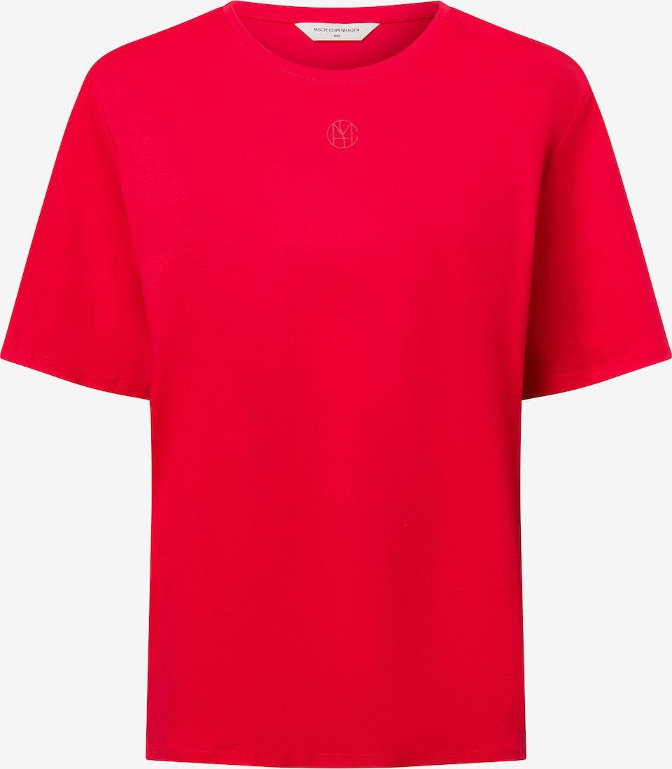 MSCH Copenhagen Basic Logo T-Shirt – Red