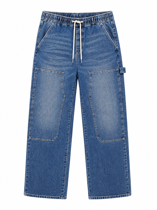 True Religion Relaxed Utility Denim Jeans
