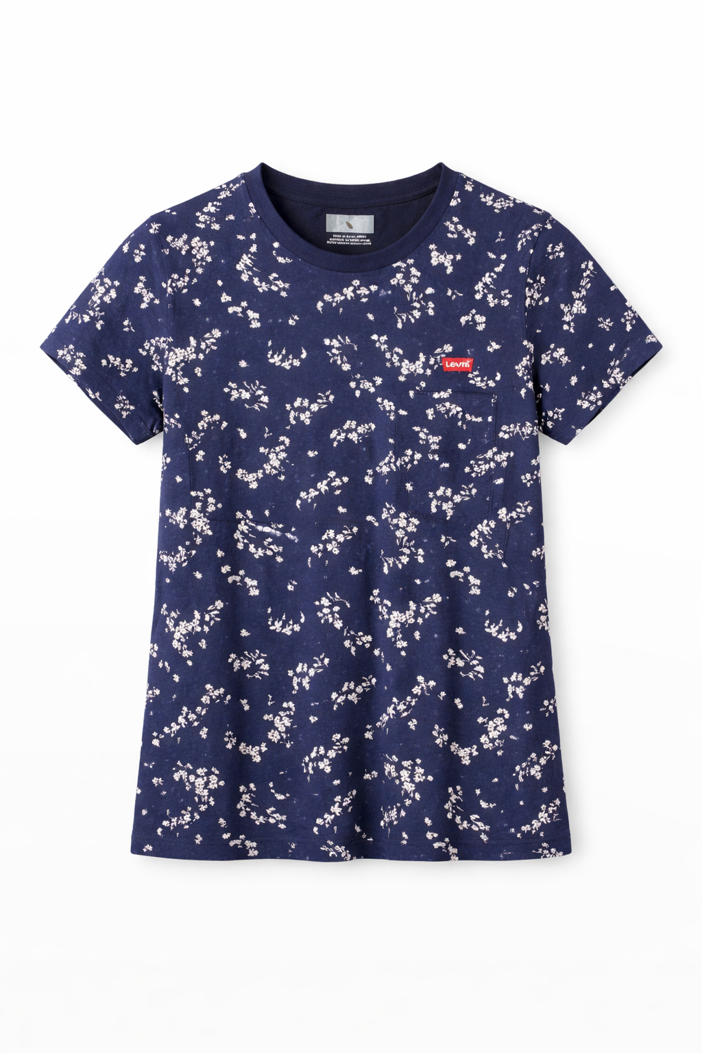 Levi’s® Women’s Floral T-Shirt (Navy Blue)