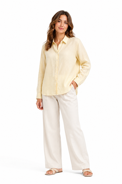 Quality Since – Classic Linen Blend Shirt