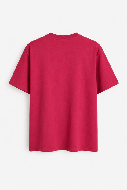 H&M Red Oversized T-Shirt