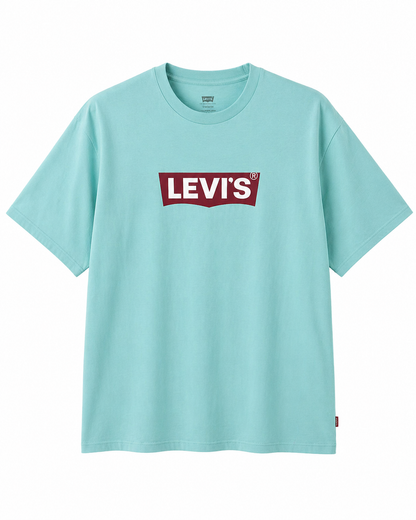 Levi’s Mint Green Logo T-Shirt (Classic Batwing)