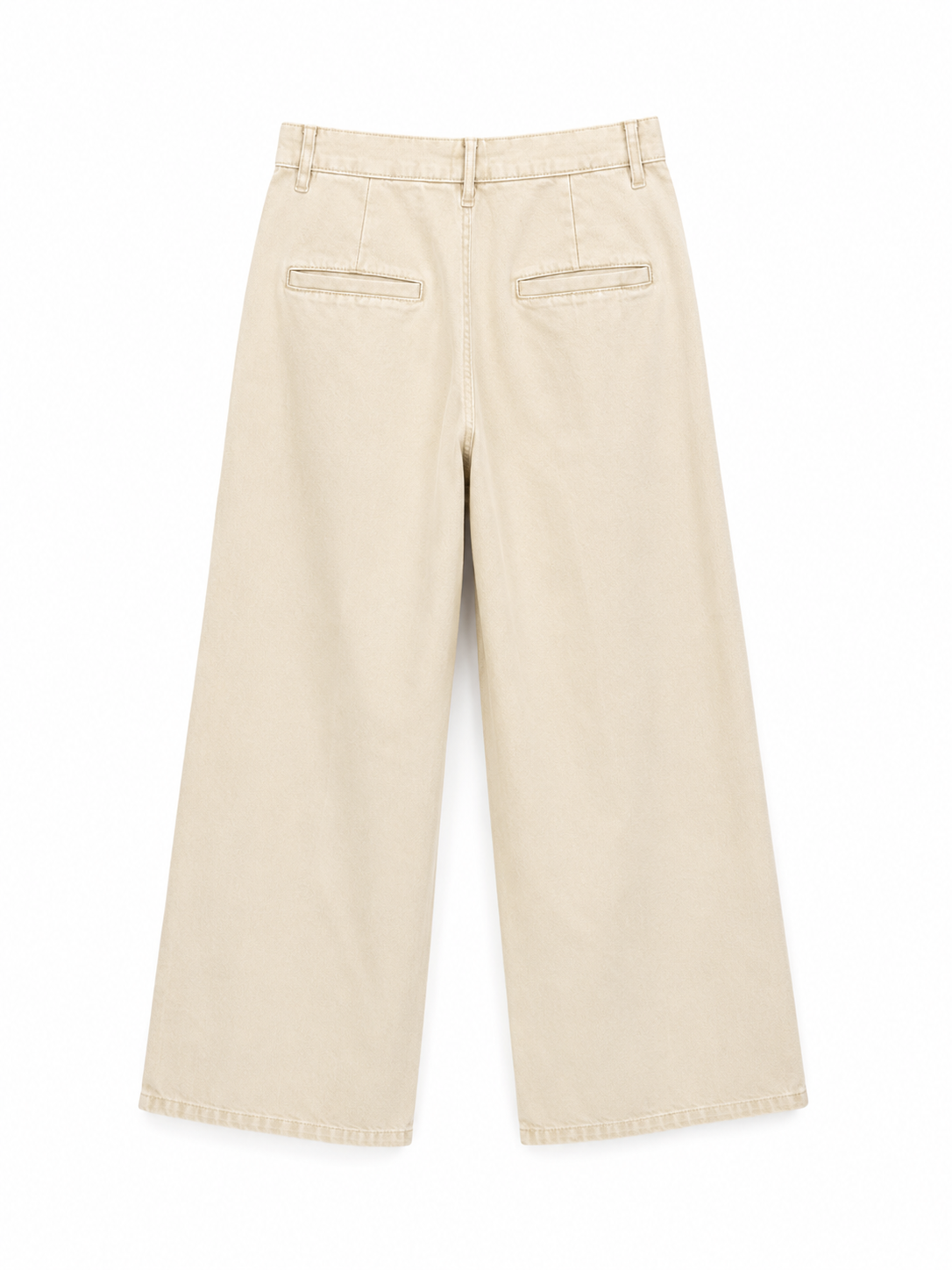 Bonprix Beige Wide Leg Pants