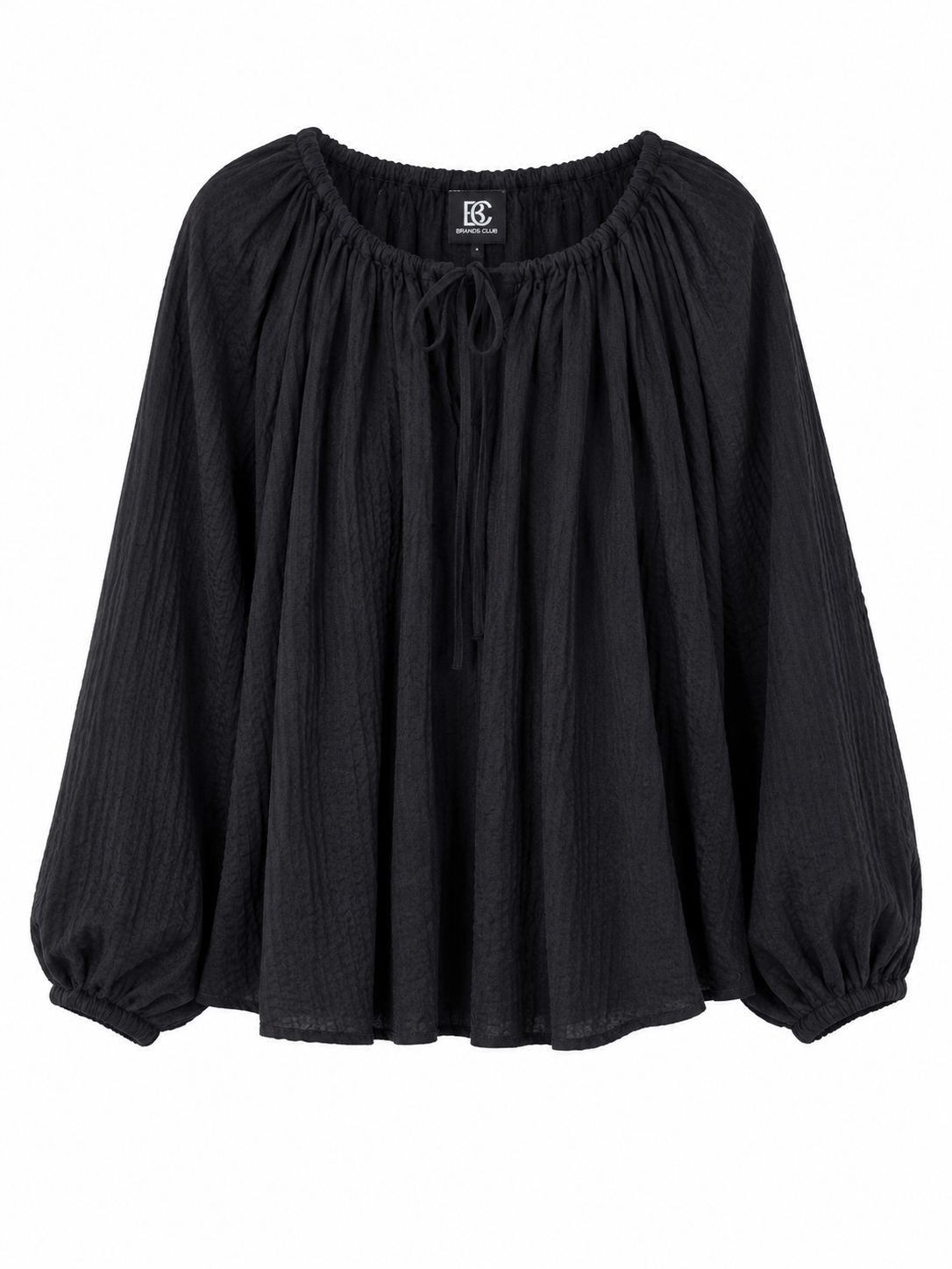 H&M Textured Peasant Blouse – Product Description