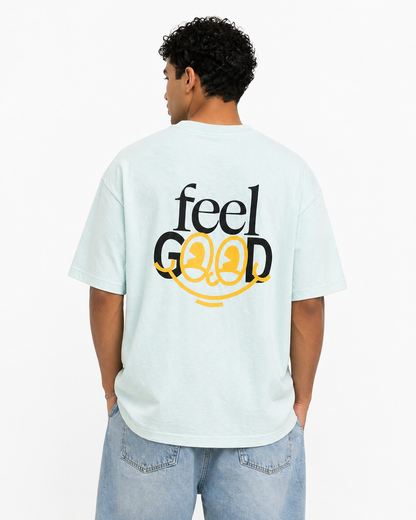 H&M Light Mint “Feel Good” Graphic T-Shirt