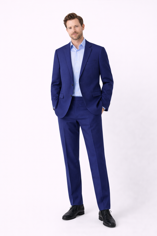 Jack & Jones Men’s Formal Suit - Royal blue