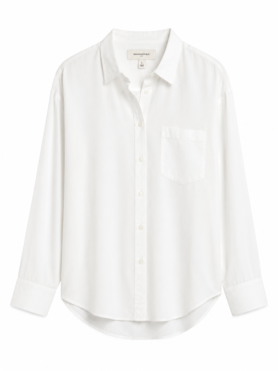 Banana Republic Classic Relaxed Shirt – Product Description