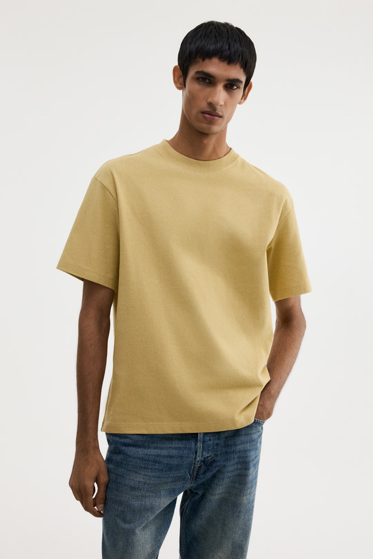 H&M Textured Button-Up Blouse