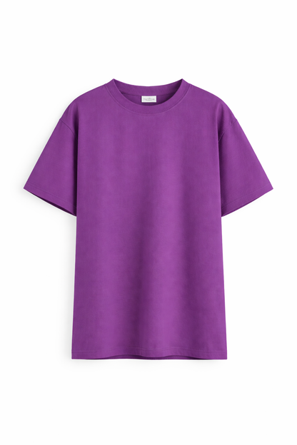 H&M Oversized Purple T-Shirt (Casual Essential)