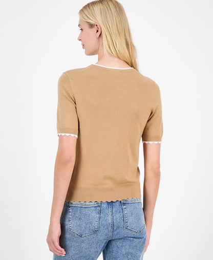 Nautica Beige Blouse