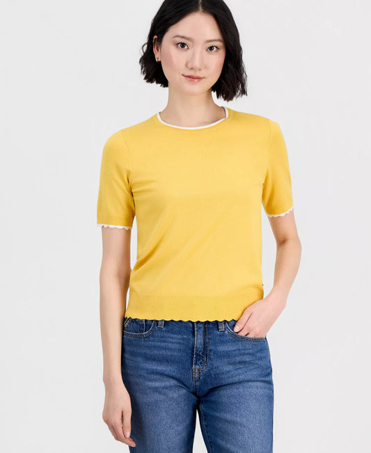 Nautica Yellow Blouse