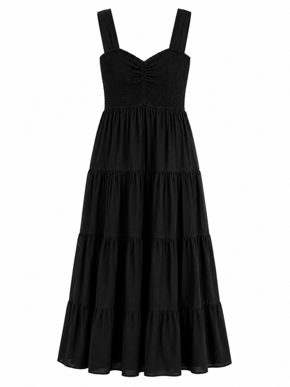 American Eagle Smocked Tiered Maxi Dress
