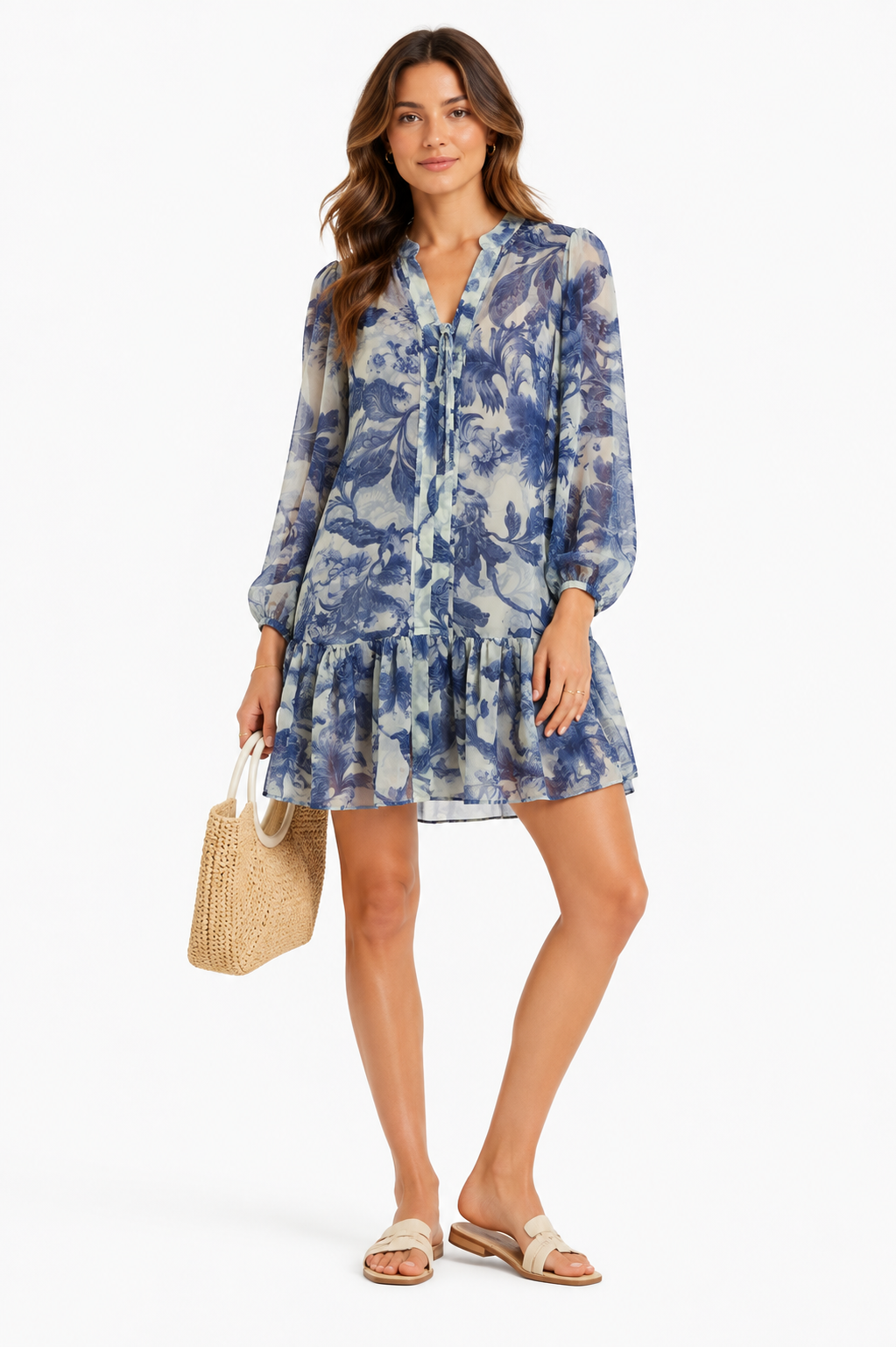 Guess Women's Floral Mini Dress