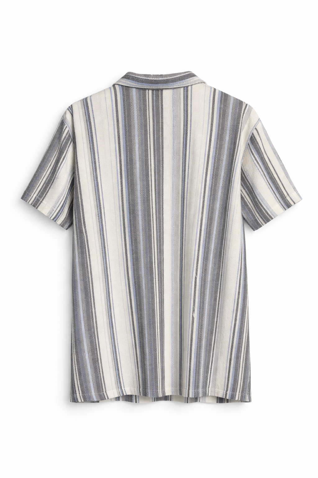 ZARA Oversized Textured Stripe Shirt