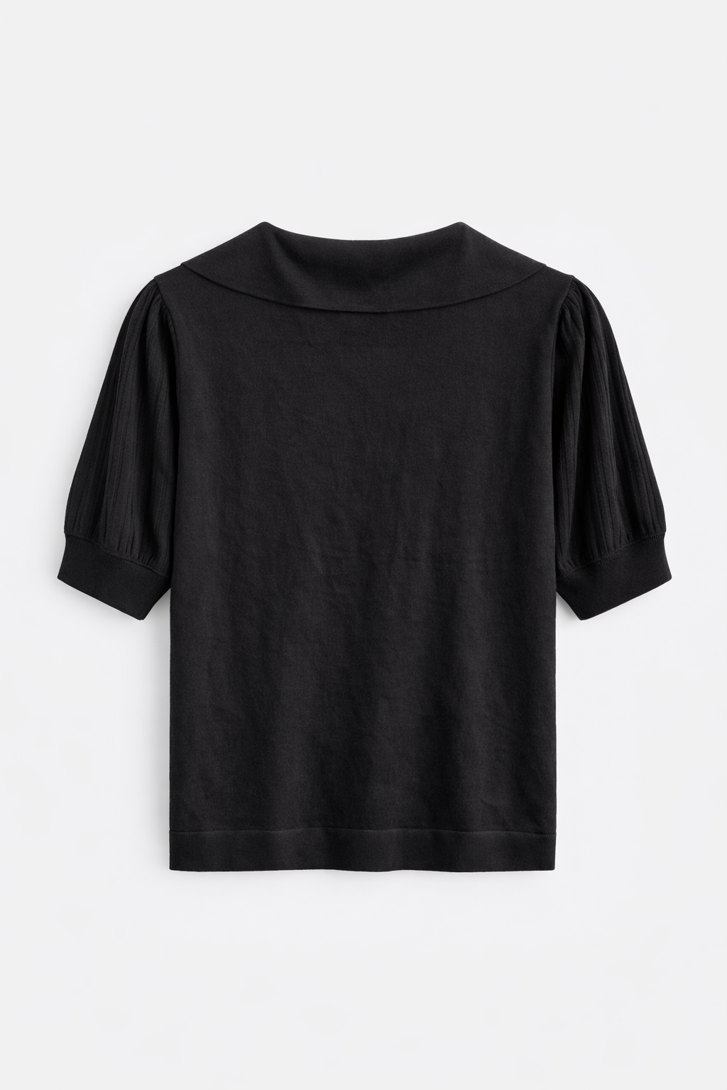 Karl Lagerfeld Paris Knit Blouse – Black