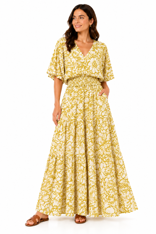 Haute Floral Two-Piece Set