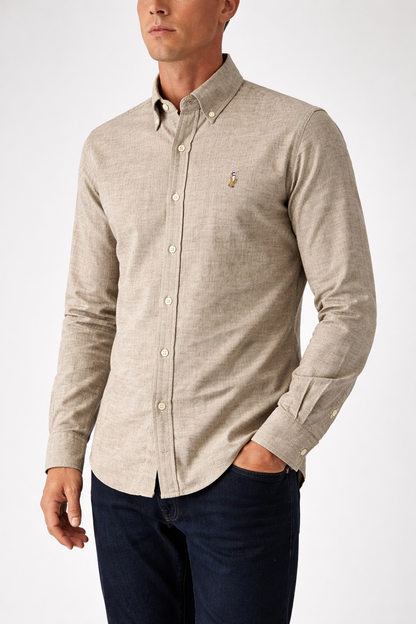 Polo Ralph Lauren Slim Fit Shirt – Sage Beige