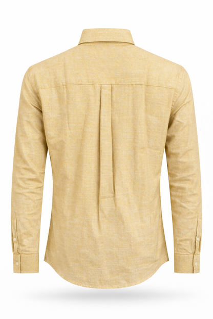 Polo Ralph Lauren Slim Fit Shirt – Soft Yellow