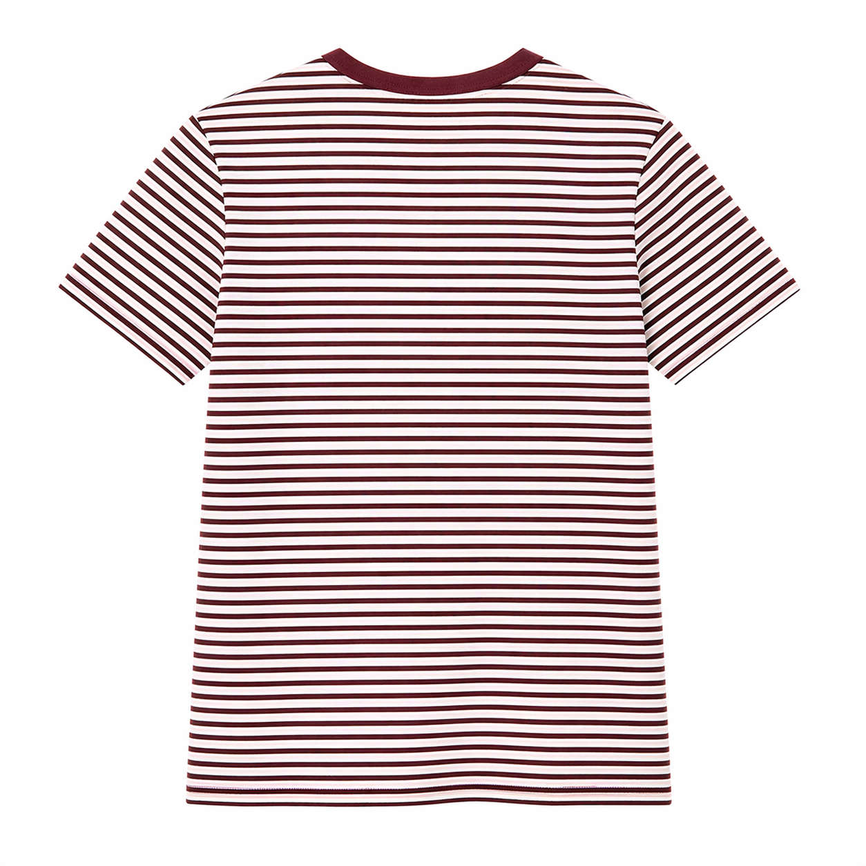 Levi’s Striped T-Shirt – Burgundy & White