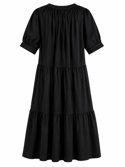 Ann Taylor Tiered Midi Dress