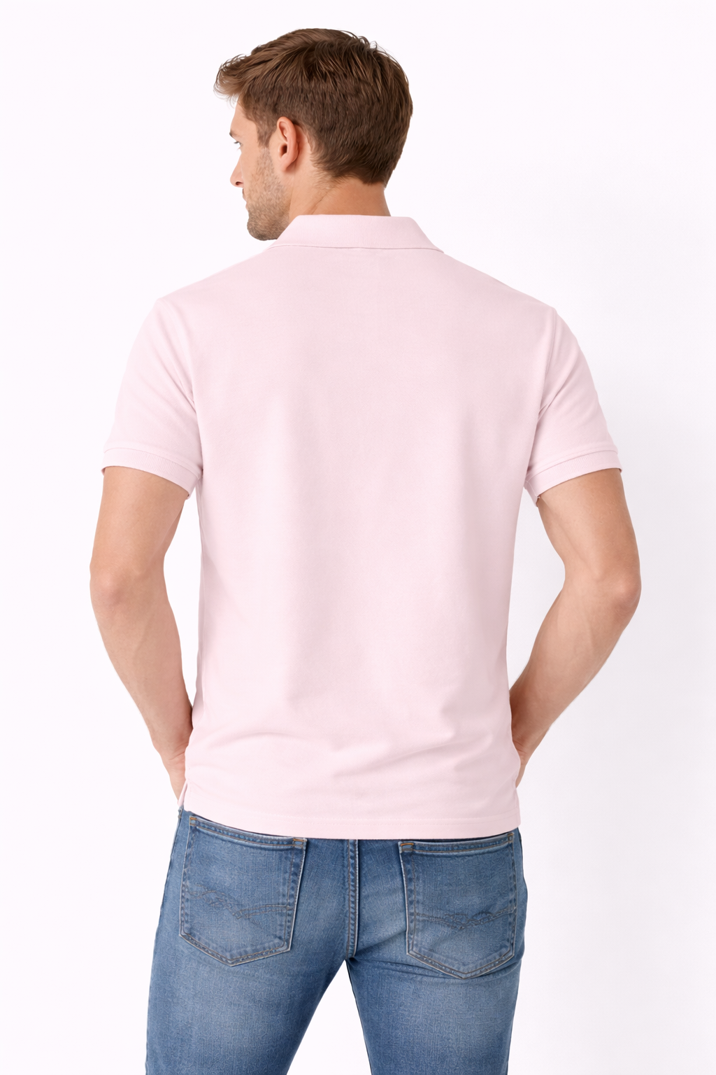 Calvin Klein Jeans Light Pink Polo Shirt