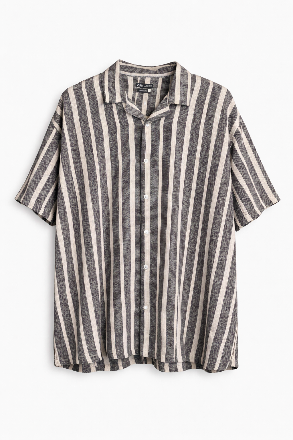 ZARA Oversized Striped Shirt