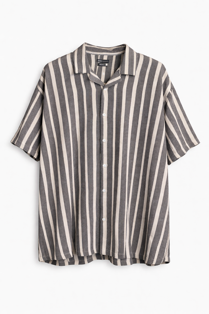 ZARA Oversized Striped Shirt